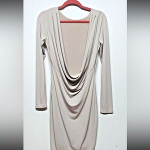 Victoria's Secret Y2K Dress Open Back Cowl Back